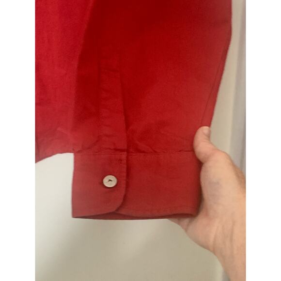 Marithe' Francois Girbaud Button up Long SL Military Inspired Mens Shirt XL - Picture 14 of 16